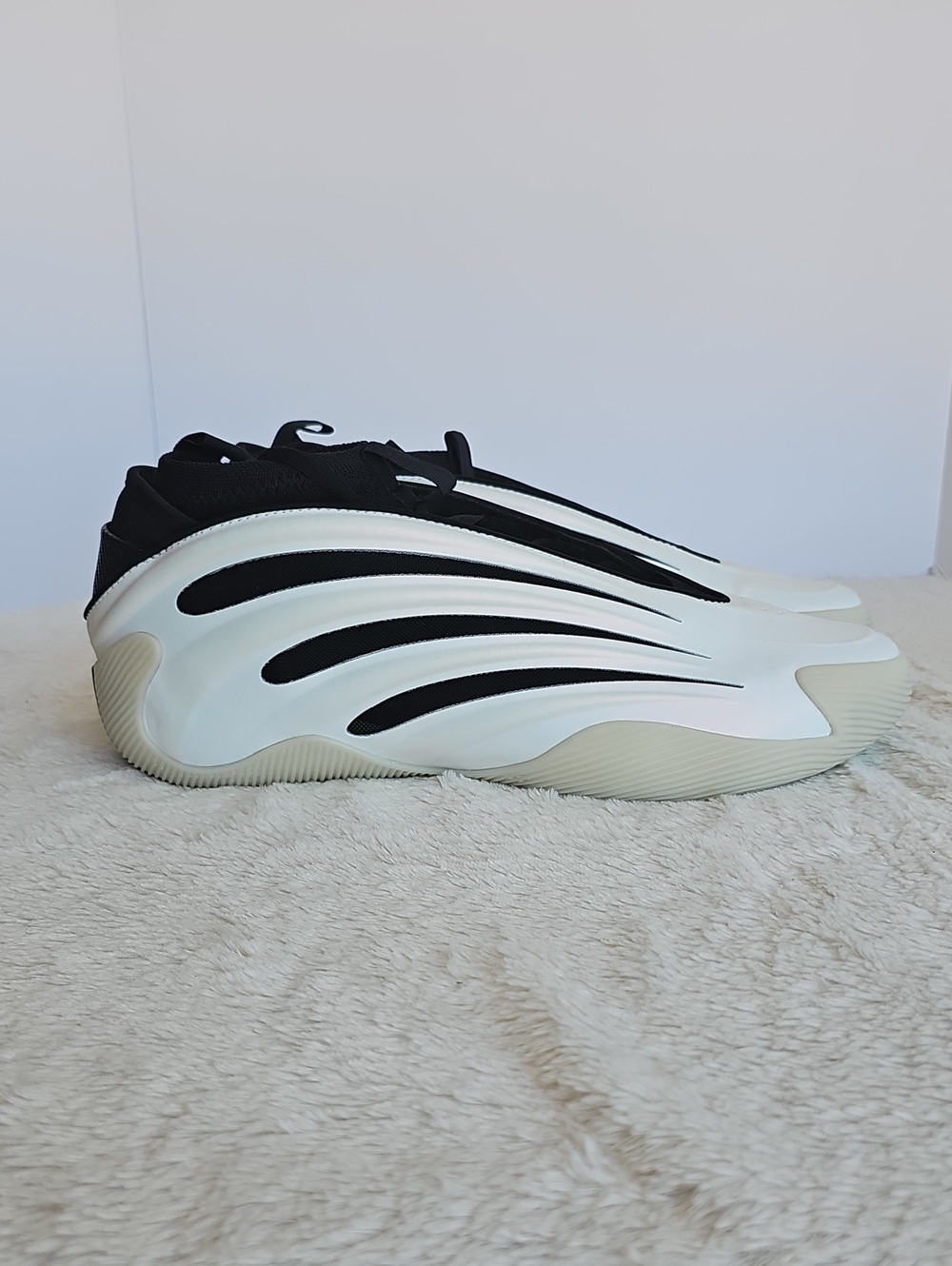 adidas Harden Vol 9 Pearlized Cloud White Stormtrooper Basketball Shoes Size 13